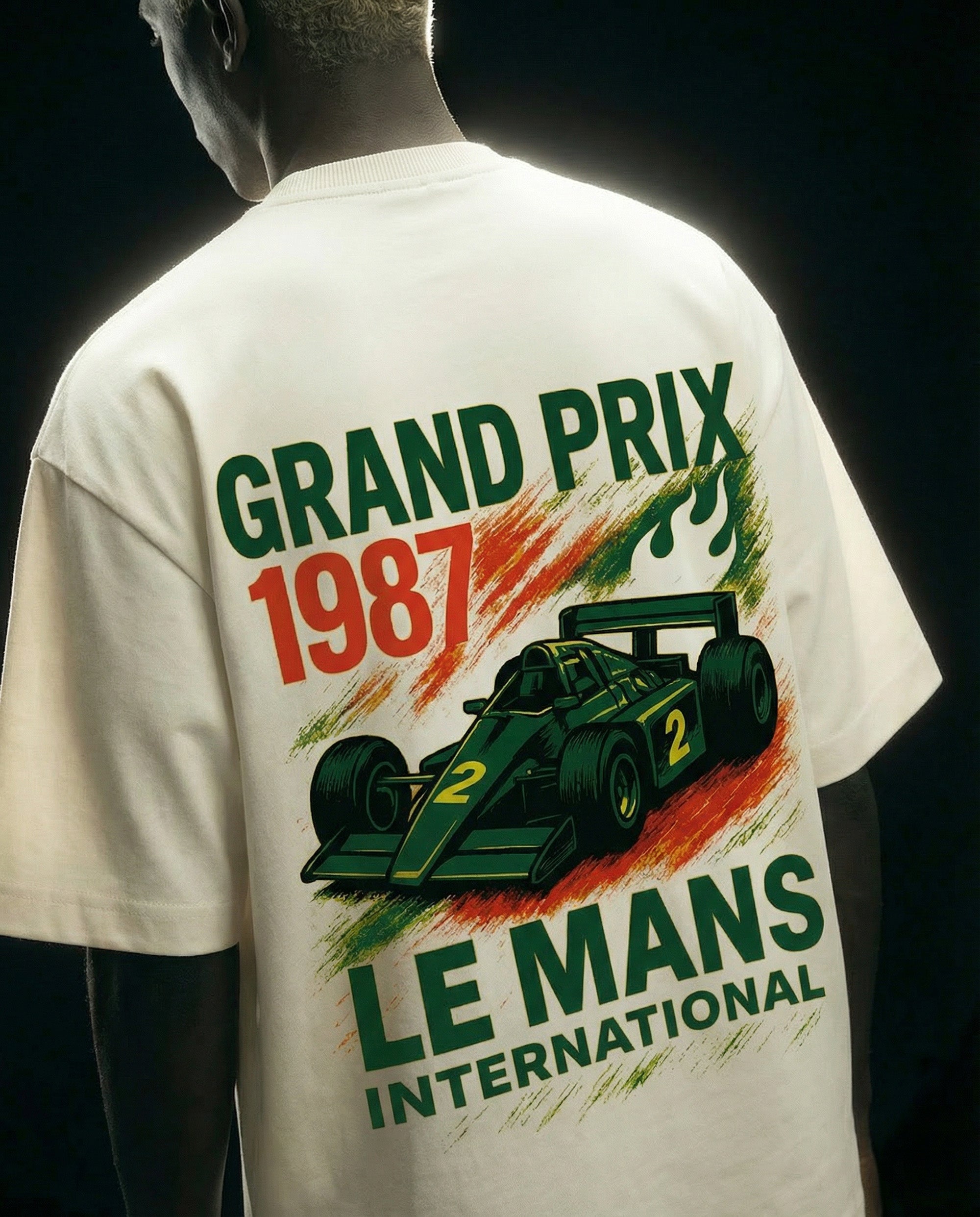 LE MANS RACING — OVERSIZED T-SHIRT