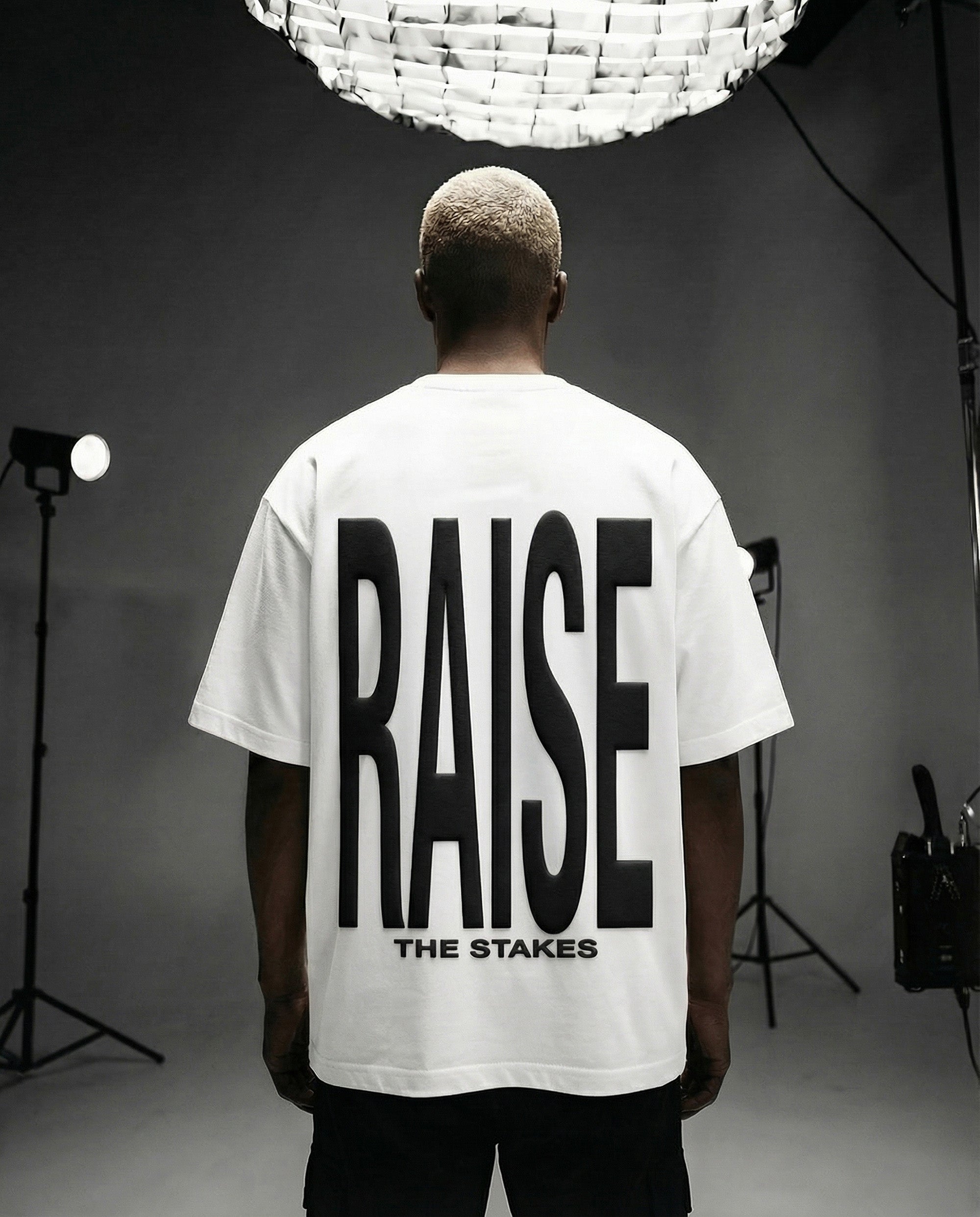 RAISE THE STAKE — OVERSIZED T-SHIRT
