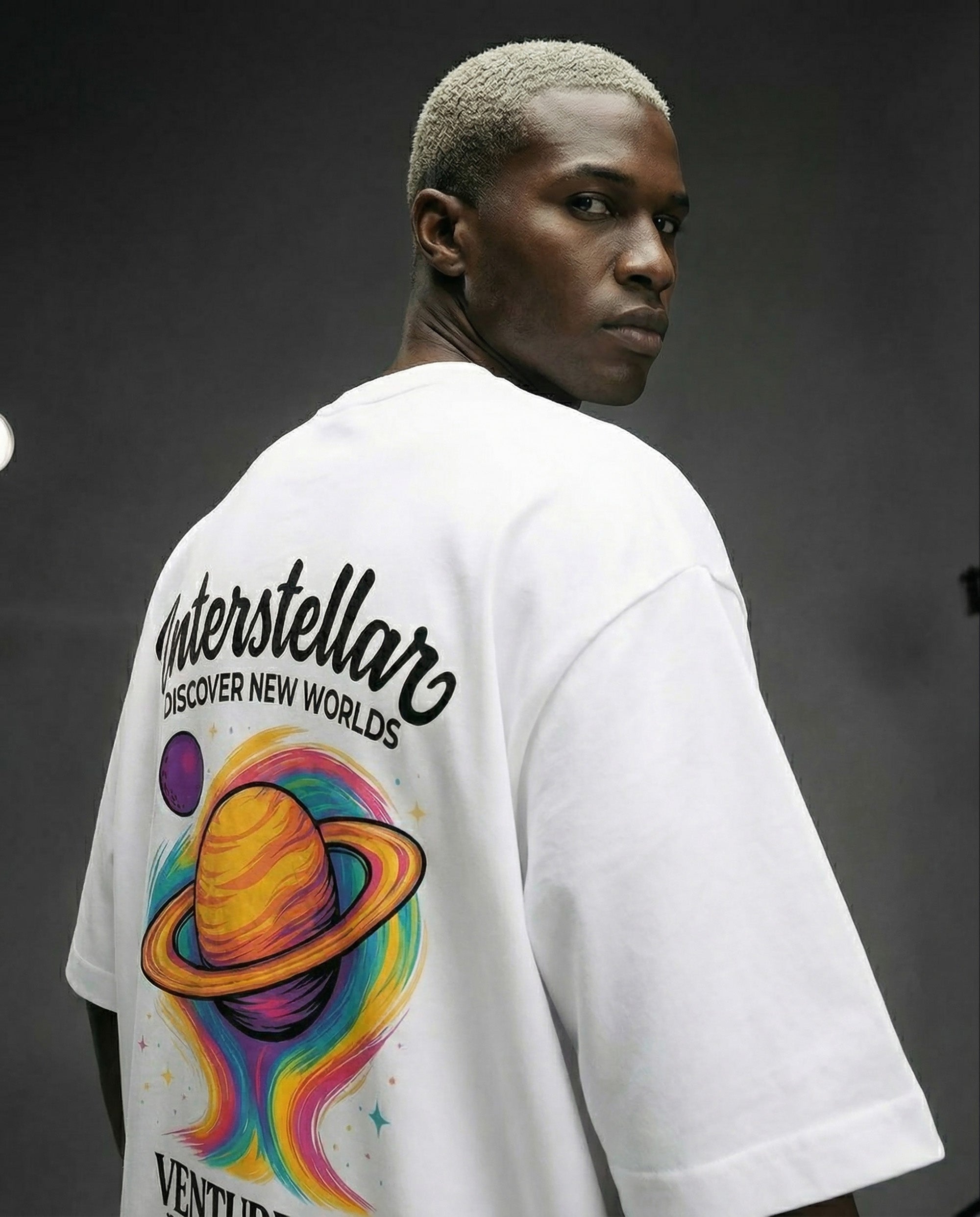 INTERSTELLAR — OVERSIZED T-SHIRT