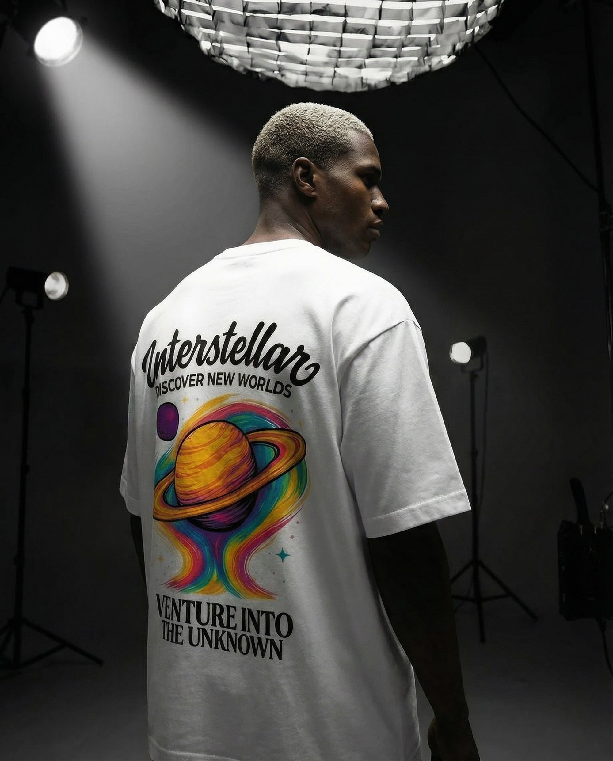 INTERSTELLAR — OVERSIZED T-SHIRT