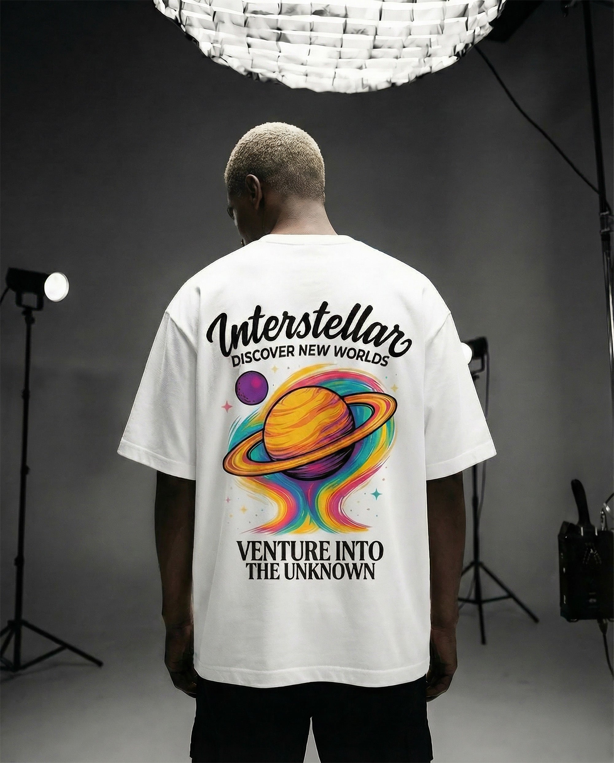 INTERSTELLAR — OVERSIZED T-SHIRT