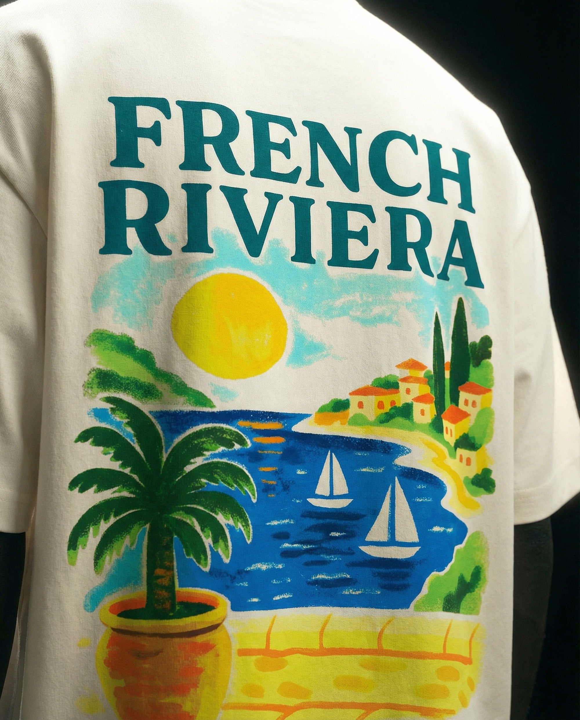FRENCH RIVIERA — OVERSIZED T-SHIRT