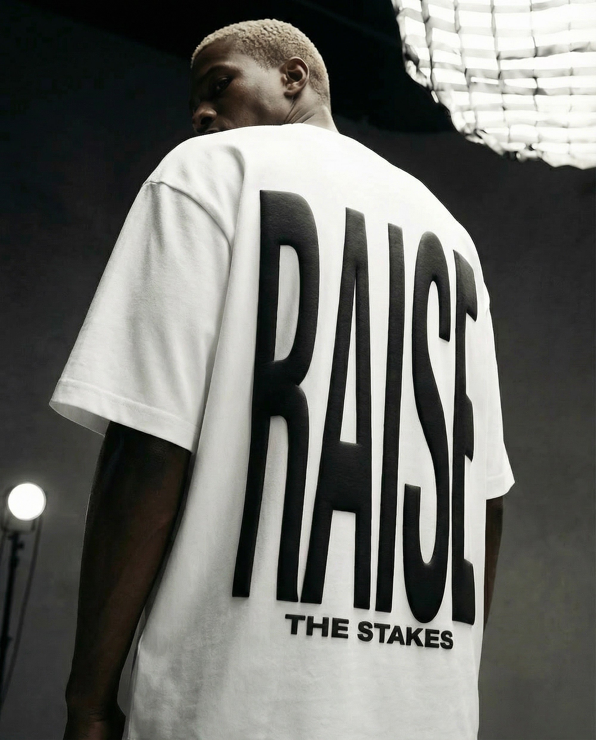 RAISE THE STAKE — OVERSIZED T-SHIRT