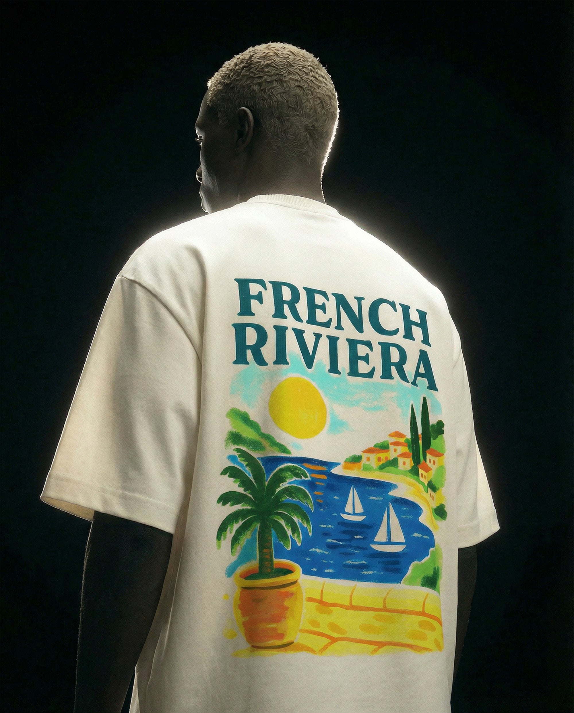 FRENCH RIVIERA — OVERSIZED T-SHIRT