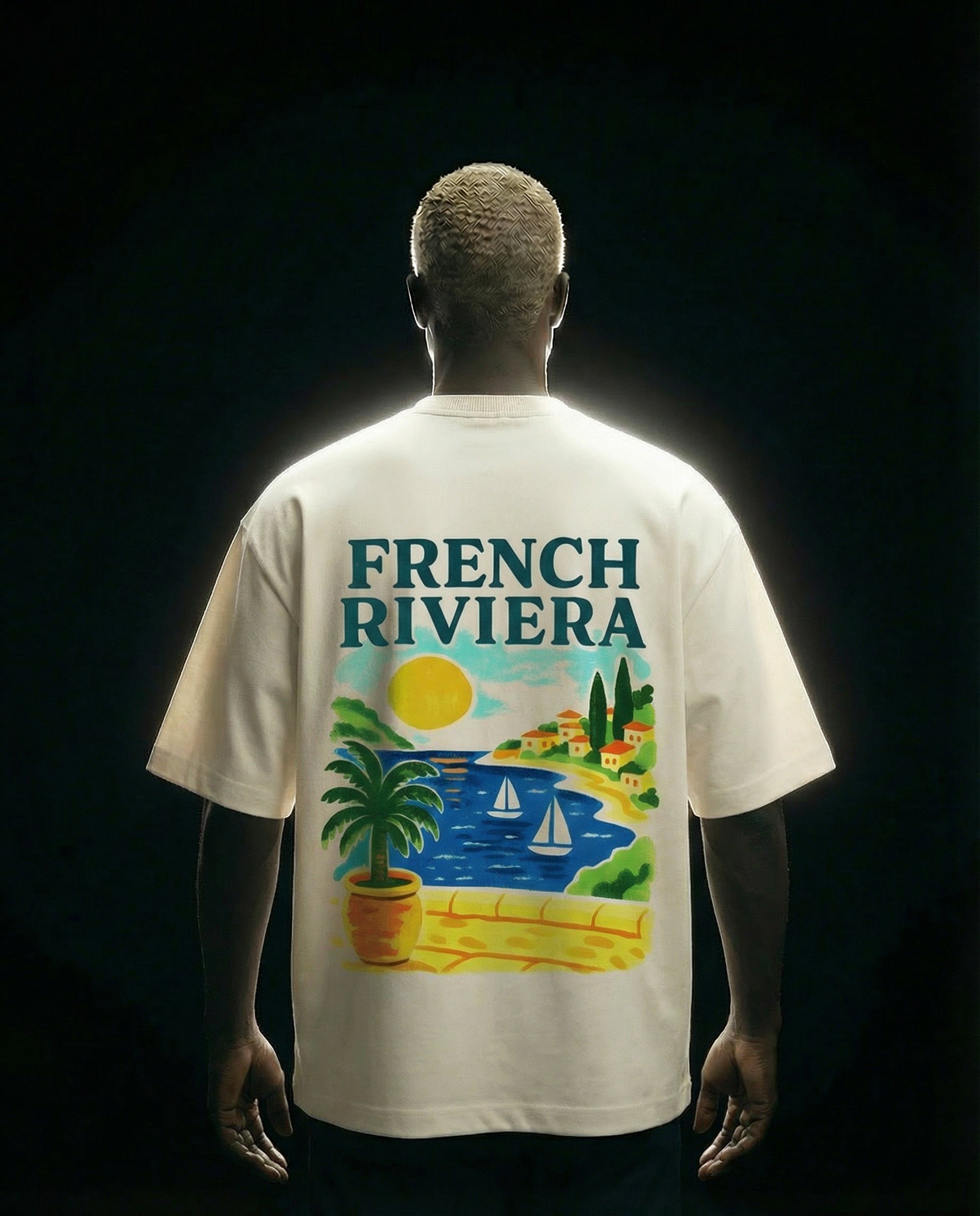 FRENCH RIVIERA — OVERSIZED T-SHIRT