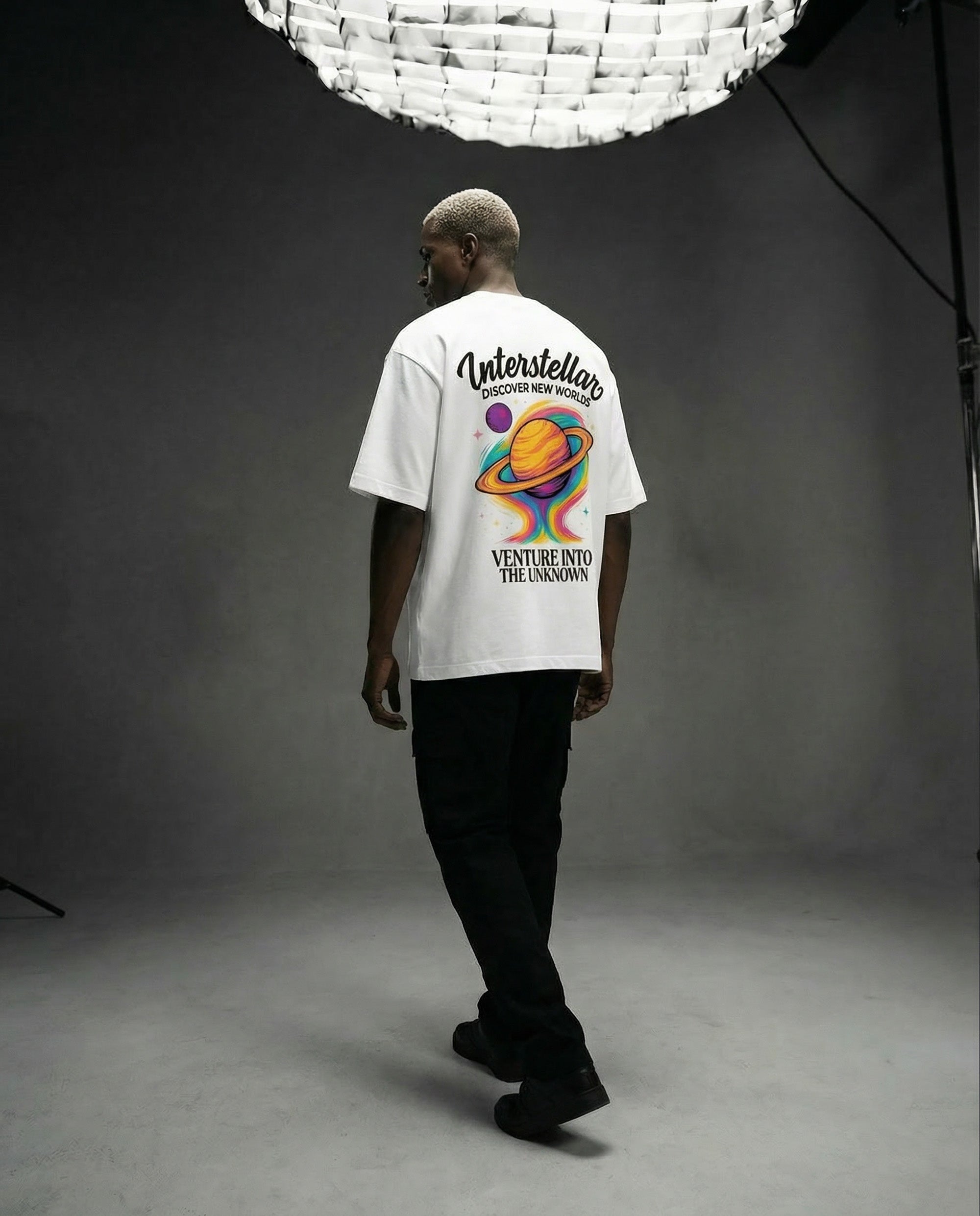 INTERSTELLAR — OVERSIZED T-SHIRT