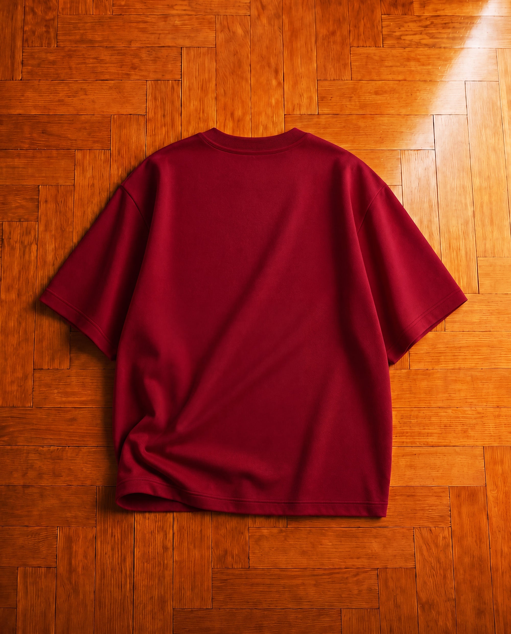 Humanity Preserved — Signature Red Oversized T-Shirt
