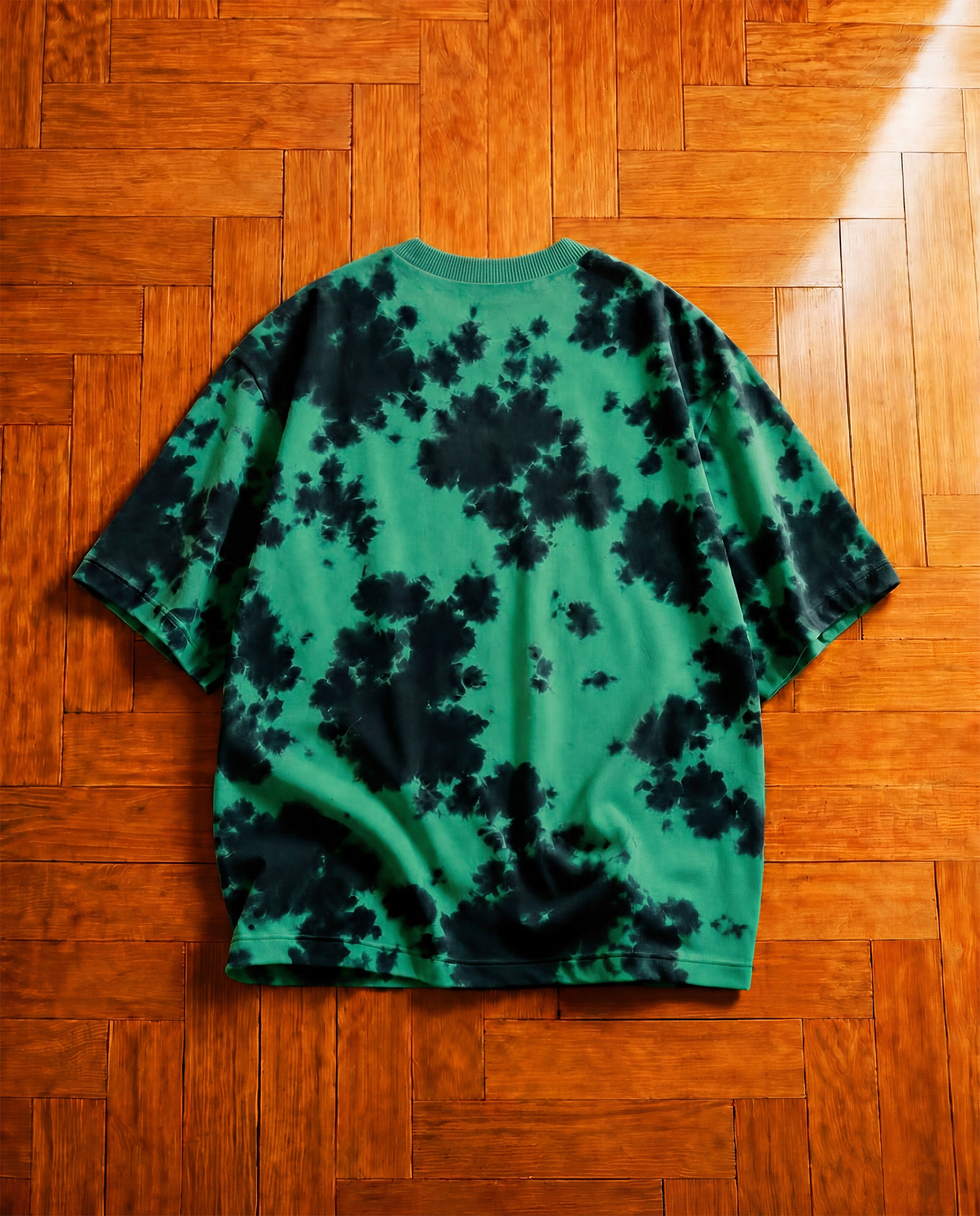 Human Error — Signature Green & Black Oversized T-Shirt