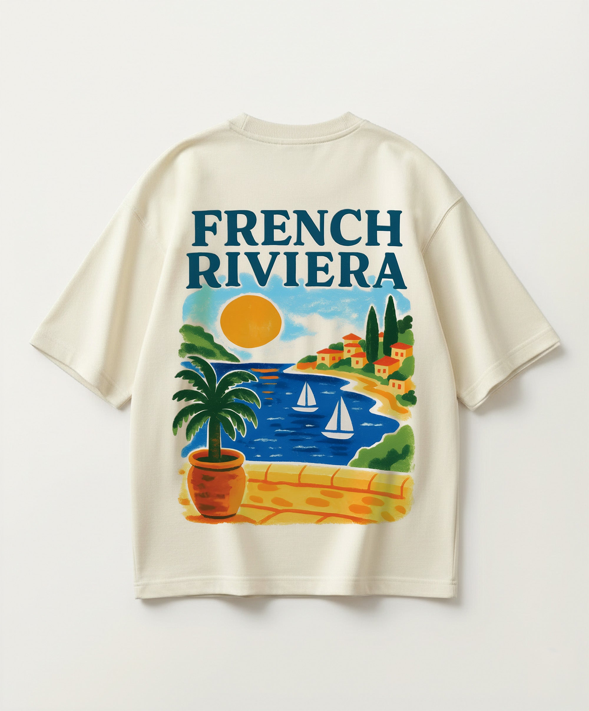 FRENCH RIVIERA — OVERSIZED T-SHIRT