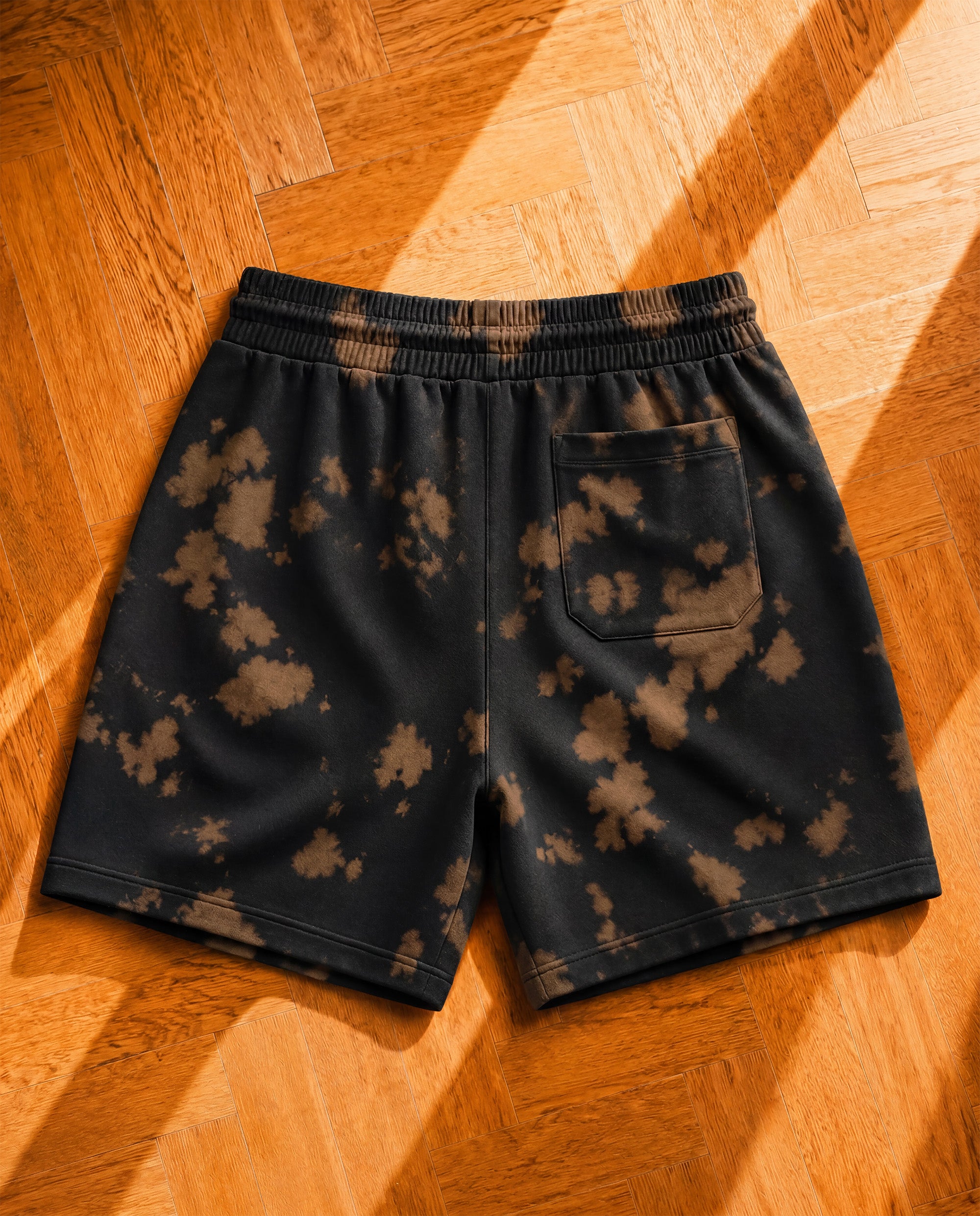 Human Error — Signature Brown & Black Terry Shorts