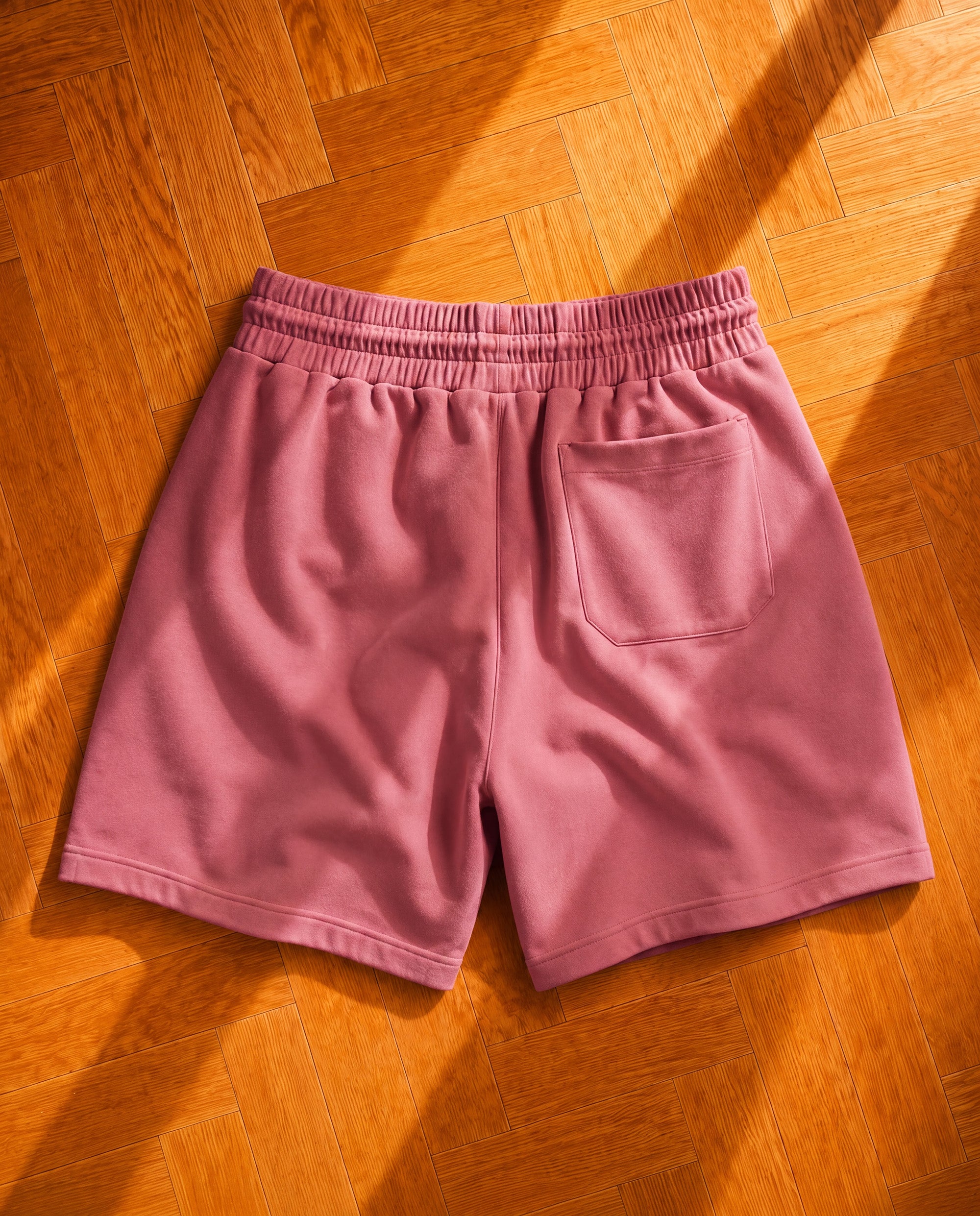 Humanity Preserved — Signature Flamingo Pink Terry Shorts