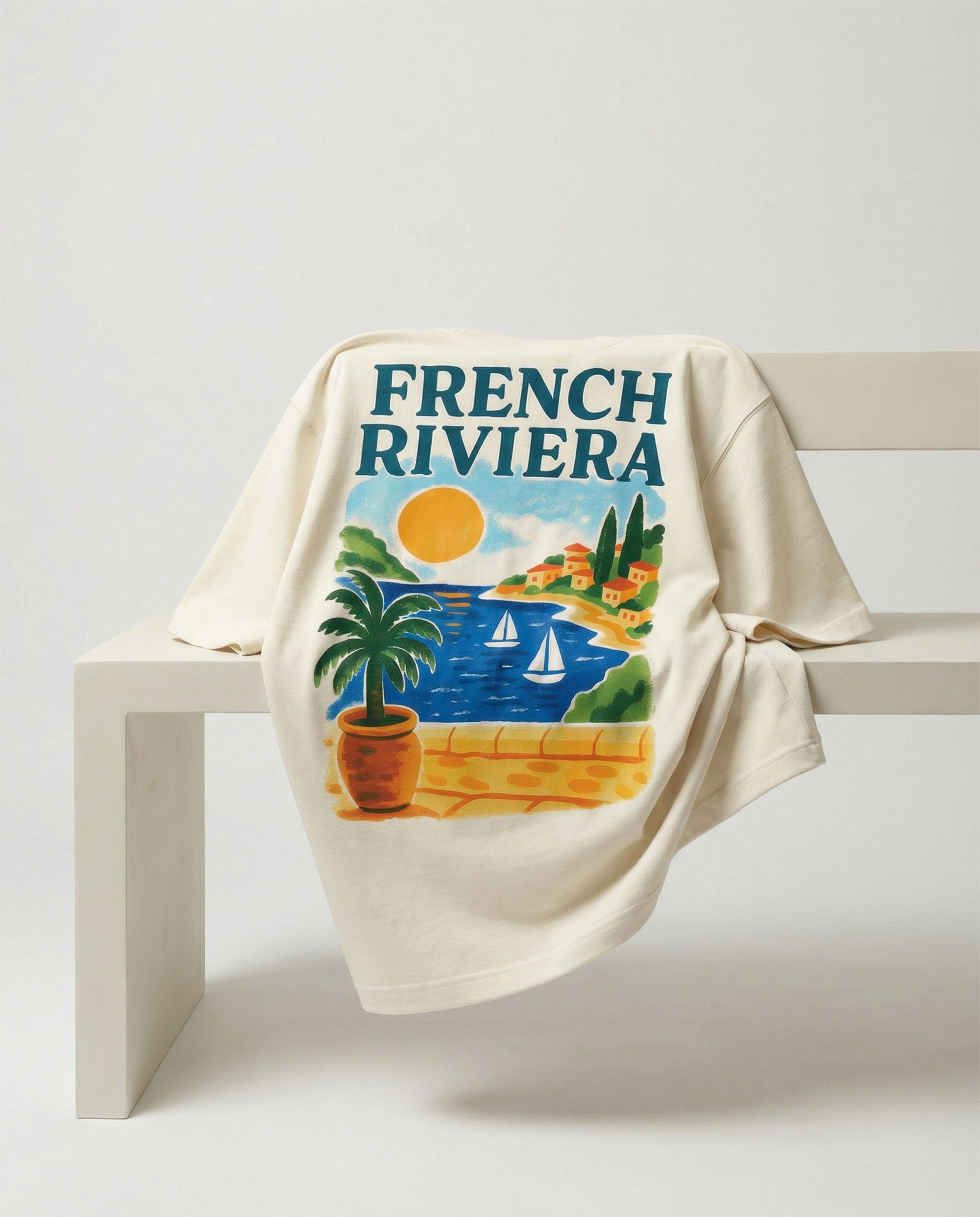 FRENCH RIVIERA — OVERSIZED T-SHIRT