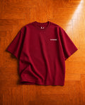 Humanity Preserved — Signature Red Oversized T-Shirt